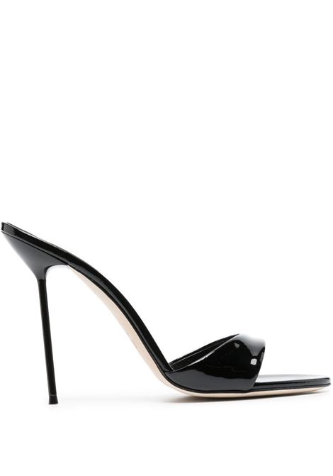 Mules Lidia 105mm in nero - PARIS TEXAS dona PARIS TEXAS | PX836XVN01BLK